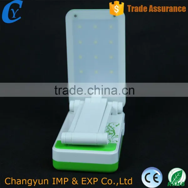 New Solar Charging 15SMD Portable Table Lamp Rechargeable 220V Work Light photo-3