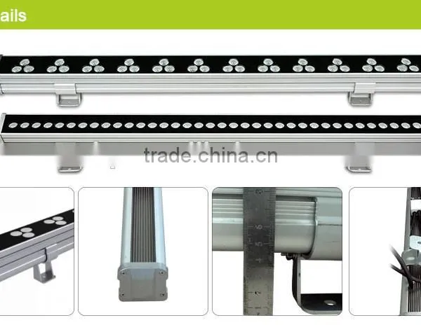 36~108w Length Customized High Power LED Building Facade Flood Lighting IP65 CE Certification photo-2