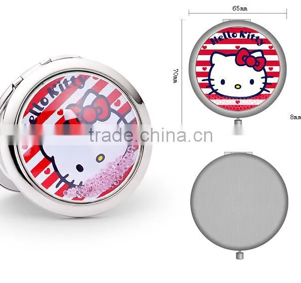 Hot Sale Custom Pocket Mirrors Logo/enamel Pocket Mirror photo-4