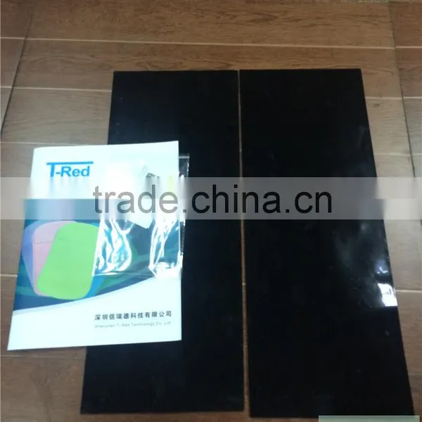 Self-adhesive Black Transparent Sticky Soft Gel Pad Sheets With 3m Gum photo-3