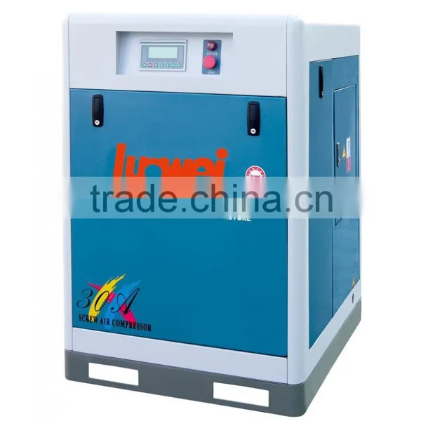 CE 37KW Energy Saving Belt Rotary Screw Air Compressor With Germany ROTORCOMP Air-end photo-4