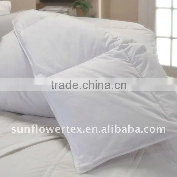 Anti-bacterial Summer or Winter Warm White Goose Down Feather Quilt photo-3