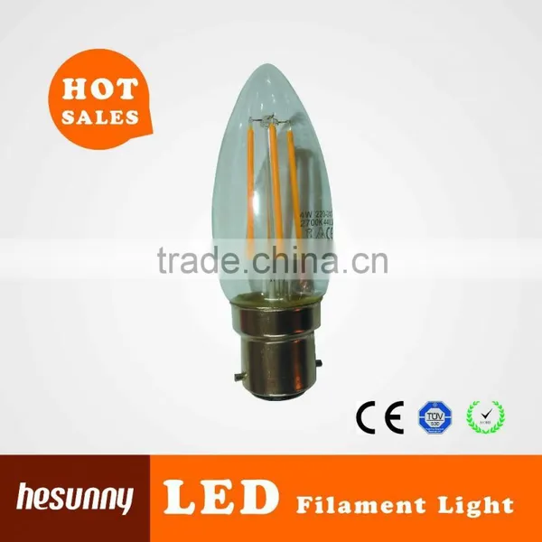 2015 New 360 Degree 4W Led Filament Candle E27 Led Filament Candle photo-2
