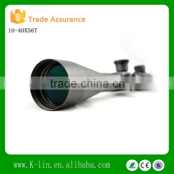 Newest Optics Titan 35mm Monutube Side Focus Illuminated Turret Lock Mil-dot 10-40x56T IR Riflescope 56 photo-2