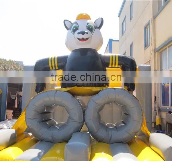 CE Panda Inflatable Playground Obstacle Channel for Kids photo-2