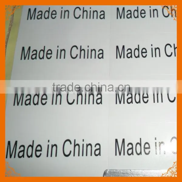 Packaging & Printing Sticker Made in China