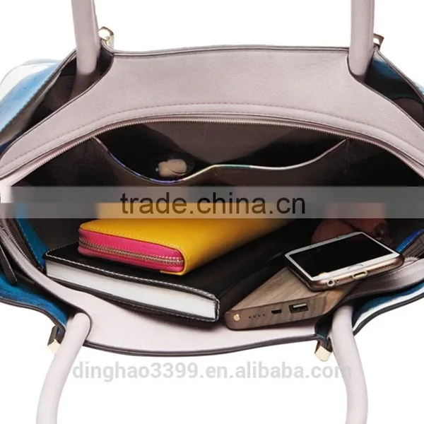 2016 Newest Design Handbag Nice Lady Handbag Fashion PU Handbag With Wallet photo-6