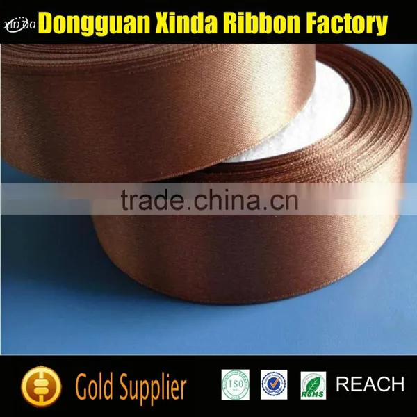Factory Supplier Colorful Double Side Polyester Silk Ribbon photo-3