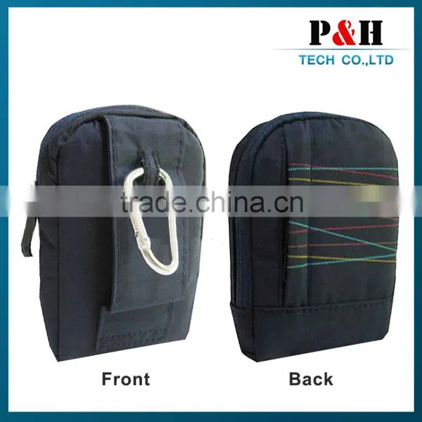 Small Nylon Buckle Bag/Case for M Series Cameras Slice - Black photo-3