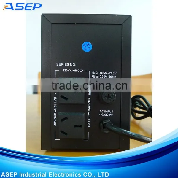 Output In Non-Sine Waveform 500Va / 300W Backup Systems photo-2