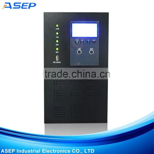 3000w Hybrid Off Grid 48V 220V Power Self Charging DC to AC Inverter photo-3