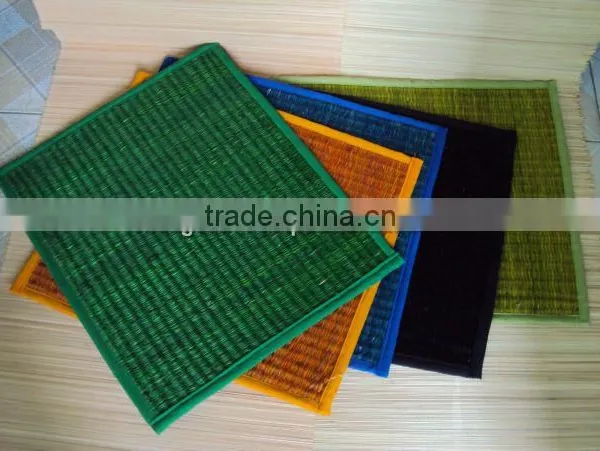 Nice Color Seagrass Placemat With Lining
