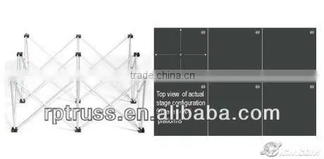 Aluminum Smart Stage, Portable Staging Easy Assemble Stage photo-6