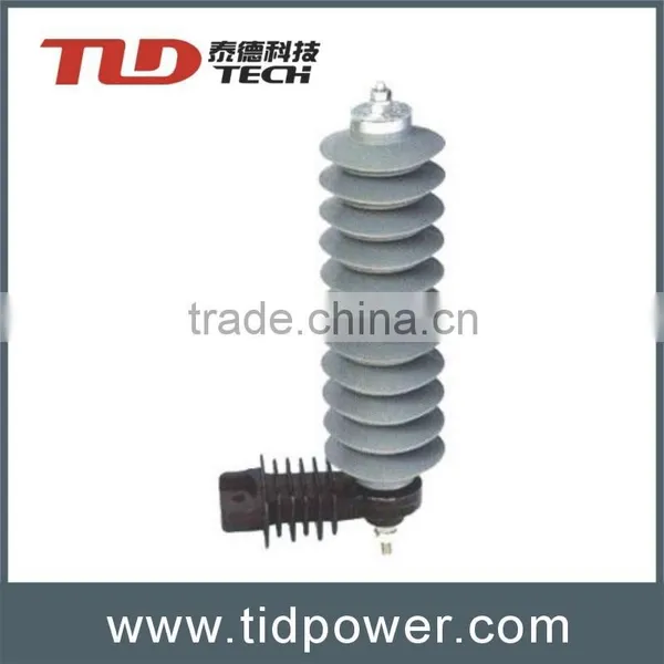 27kV Metal Oxide Polymer Lighting Arrester or Surge Arrester