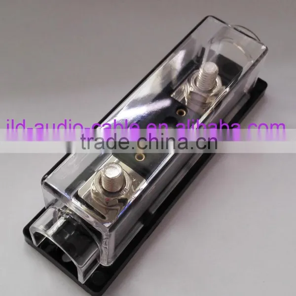 Low Voltage Digital Car Audio dull nickel plated ANL Fuse Holder /250 A ANL fuse,nickel plated ANL Fuse holder