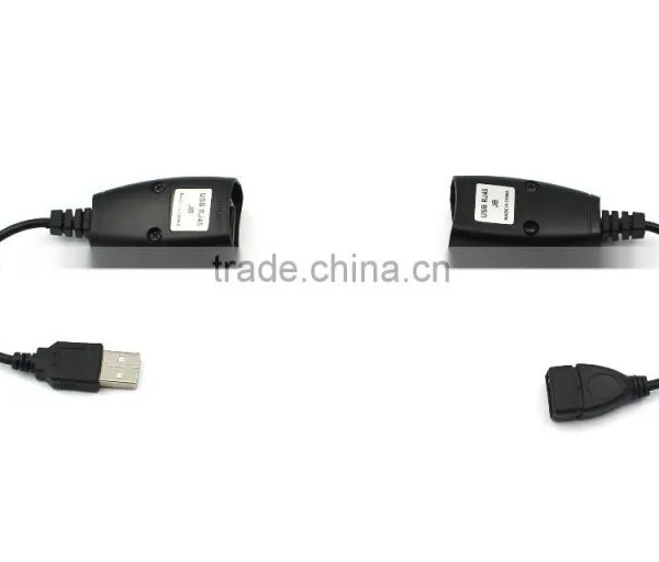 Top-selling Extends the Distance of a USB Device From a USB- Enabled Computer up to 150ft Usb Extender YJS-USB/RJ45 photo-4