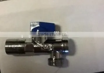 1/2"*3/4" Zinc Angle Valve Made in China Yuhuan Manufacturer photo-2