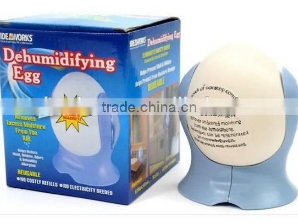 New Arrvial Home And Office Recycle Promotional Silica Gel Dehumidifying Egg photo-2