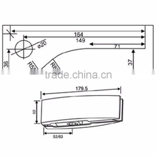 Nice Quality Door & Window Glass Shower Accessories Hardware photo-3