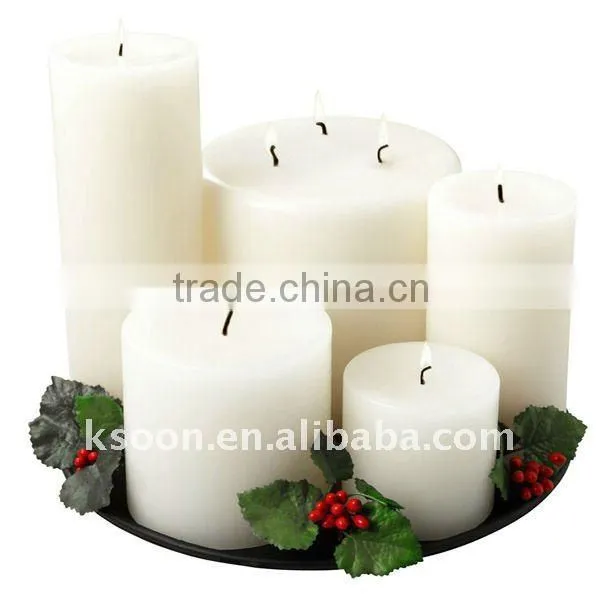 Christmas Pillar Candles