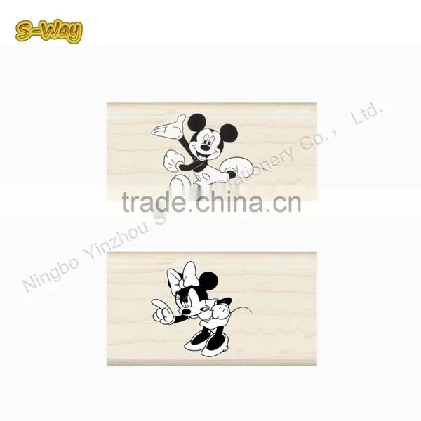 Chinese Cheery Type and China Regional Feature Wooden Stamp