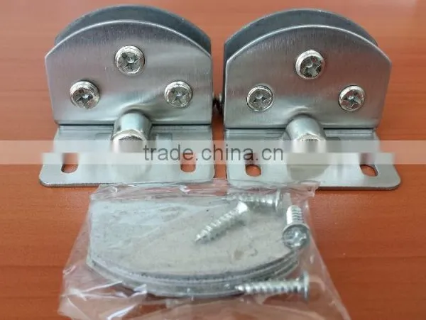 HJ-064 New Design 10cm Semicircle Single Hinge Glass Cabinet Hinge Made in China Display Cabinet Hinge photo-6