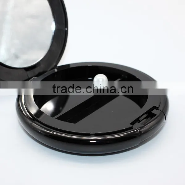 Round Compact Powder Container With Mirror photo-4