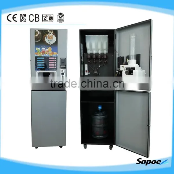 Luxury Hot & Cold Coffee Vending Machine With Coin System SC-8904BC4H4