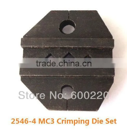 MC3 Die Set (2.5-6mm2) / Tyco Die Set 1.5-6mm2, Replaceable Crimping Dies for Crimping Solar Photovoltaic MC3 or Tyco Connectors