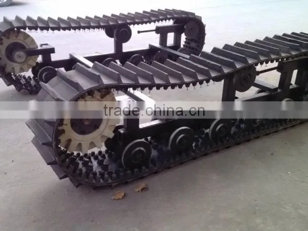 Rubber Track Chassis Rubber Track Undercarriage