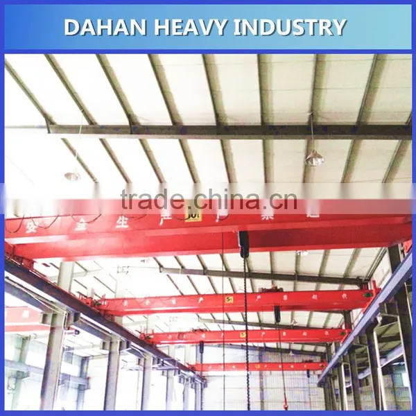 Lowest Price ! Electric Single-girder Bridge Crane With Hook photo-2