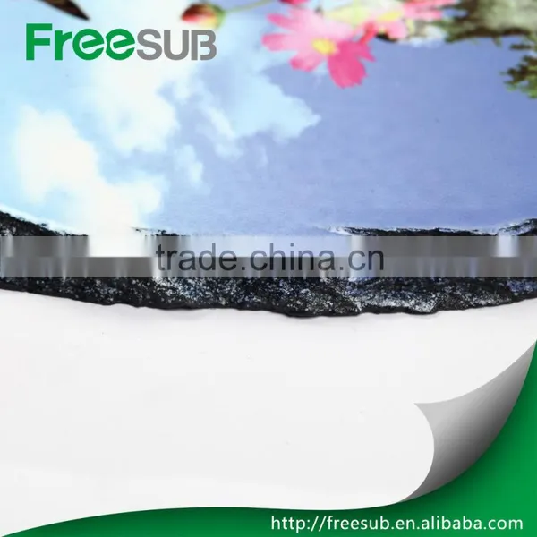 China Wholesale DIY L30*H30*W0.9CM Blank Circular Painting Sublimation Photo Rock photo-4