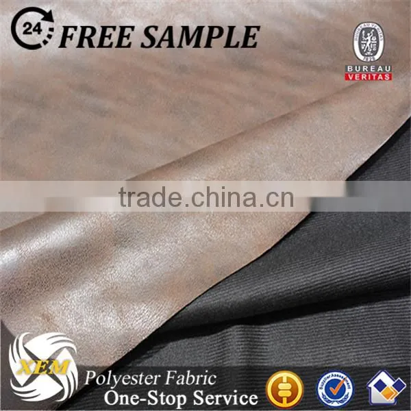 Faux Leather Suede Micro-Suede Fabric photo-2