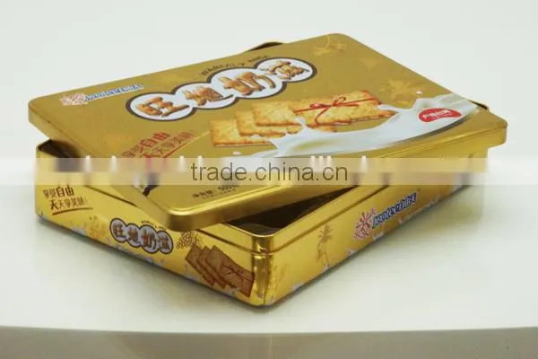 Milk Biscuits Plain Tin Box Packaging photo-2