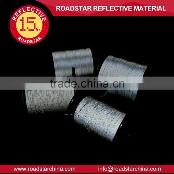 0.5mm Width Double Sided High Visibility Reflective Sewing Thread photo-6
