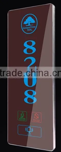 Hotel Electronic Doorplate With Touch Screen House Door Plate photo-3