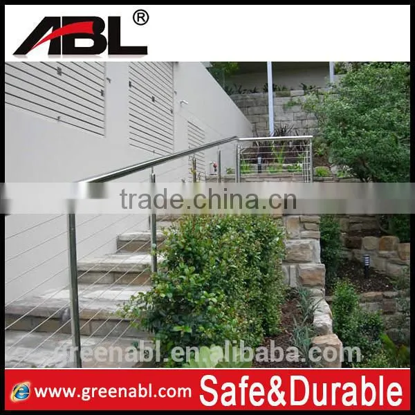 Stainless Steel Tubular Handrail Iron Balustrade photo-3