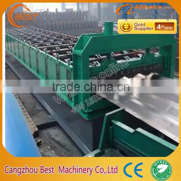 Steel Carriage Board Roll Forming Machine photo-2