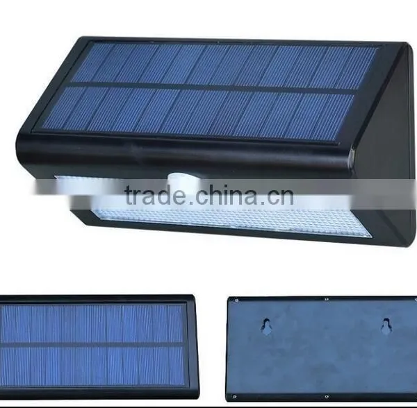 IP65 Powerful Solar Motion Sensor Light Solar Wall Lights Solar Fence Lights With 38leds photo-3
