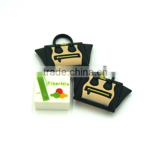 3D Rubber House Shaped Keychain photo-2