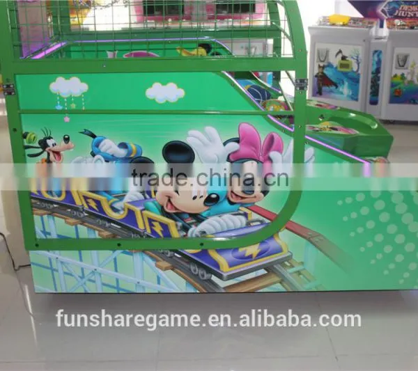 Micky Mouse Coin Operated Basketball Game Machine For Kids photo-2