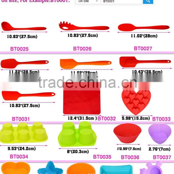 BT0024 New Silicone Spatula Silicone Turner photo-6