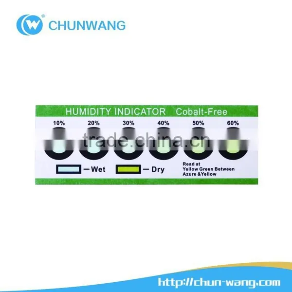 Eco-friendly Cobalt-free Sesitive Humidity Indicator Cards on Promotion photo-3