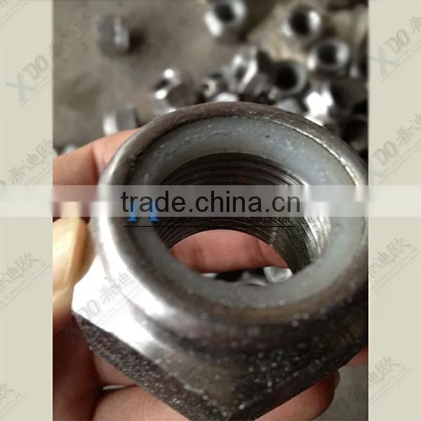 254SMO S31254 1.4547 Alloy59 Hardware Fastener Stainless Steel Hex Nylon Lock Nut Countersunk Hex Insert Nut