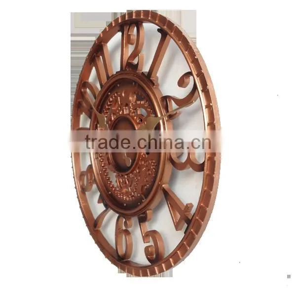 12 Inch Arabic Numeral Clock Polyresin Outdoor Garden Clock photo-2