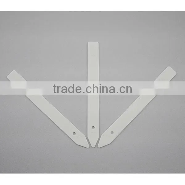 6 Inch Plastic White Gardening Plant Label Seed Marker photo-2