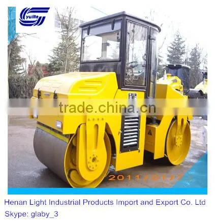 LTC6 Double Drum Mechanical Driving Hydraulic Vibrating Articulated Steering Road Roller photo-2