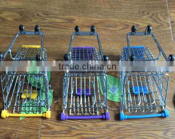 Hot Sell Shopping Cart Toy Mini Supermarket Handcart Mini Storge Basket photo-6