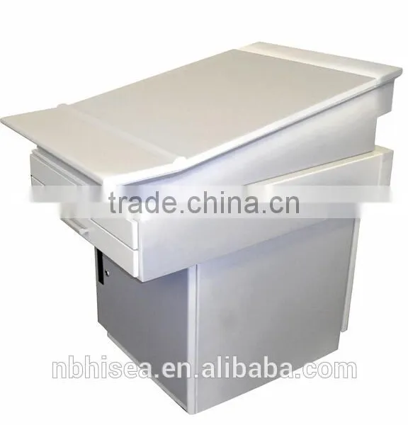 Printing press console welded assembly