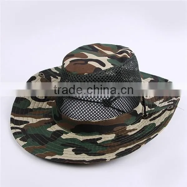 2016 New Arrival Summer Hunting Hat Caps With String photo-6